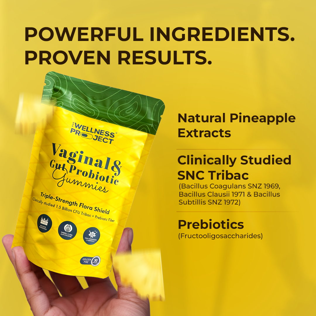 Vaginal & Gut Probiotic + Prebiotic Gummies