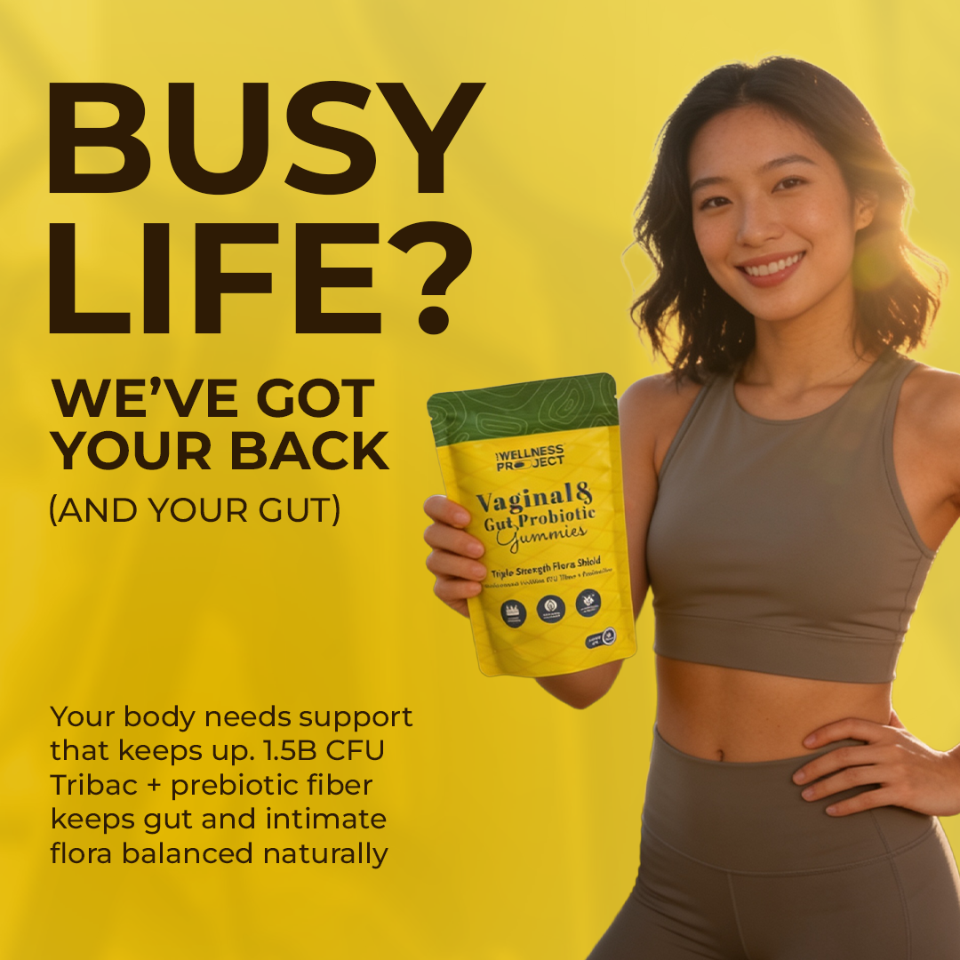 Vaginal & Gut Probiotic + Prebiotic Gummies
